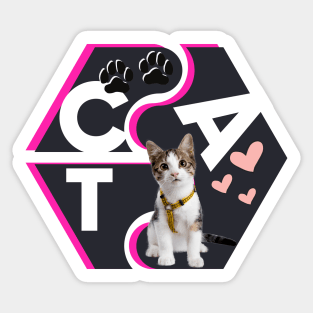 CUTE CAT Puzzle Sticker